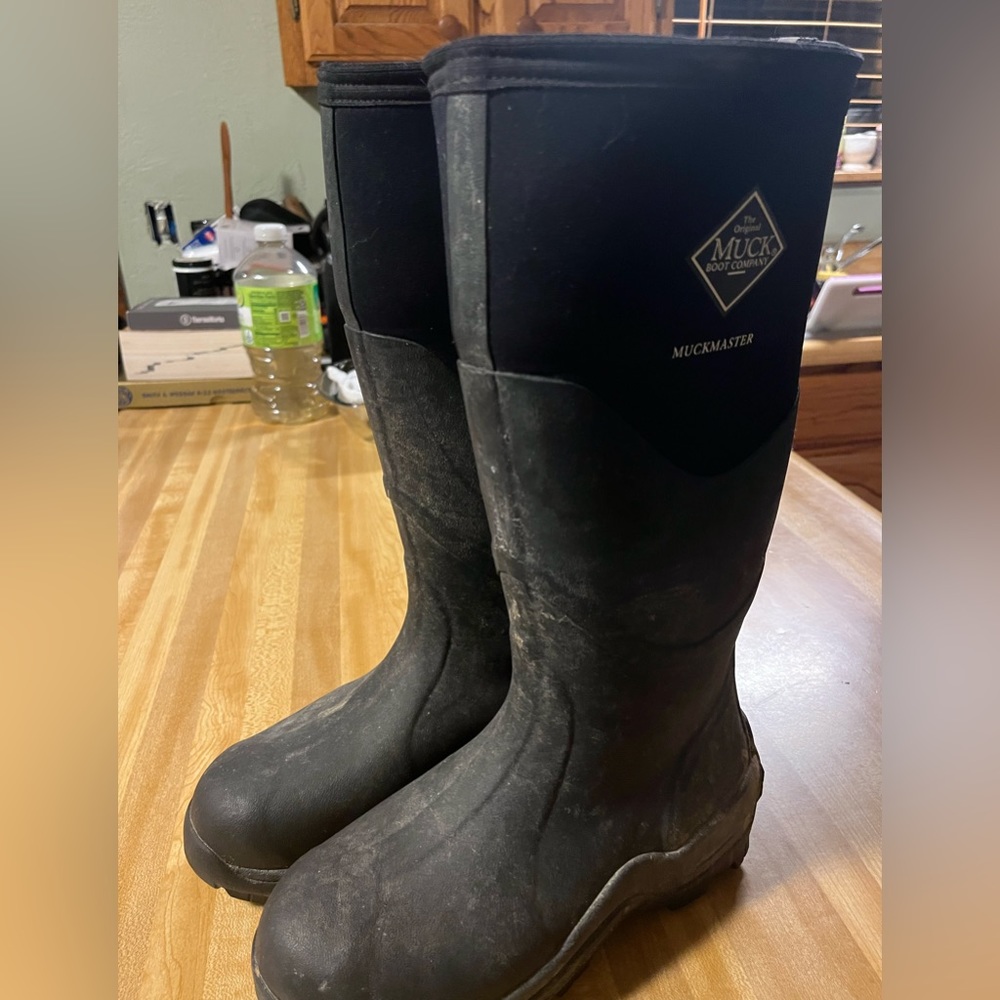 Muck Boot Mucker Master Boots Unisex size men’s 7 and women’s 8. - Picture 3 of 3